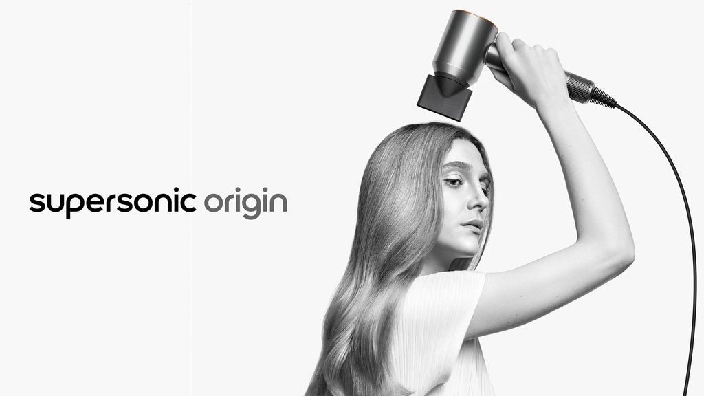 Supersonic™ Origin hårfön i svart och nickel