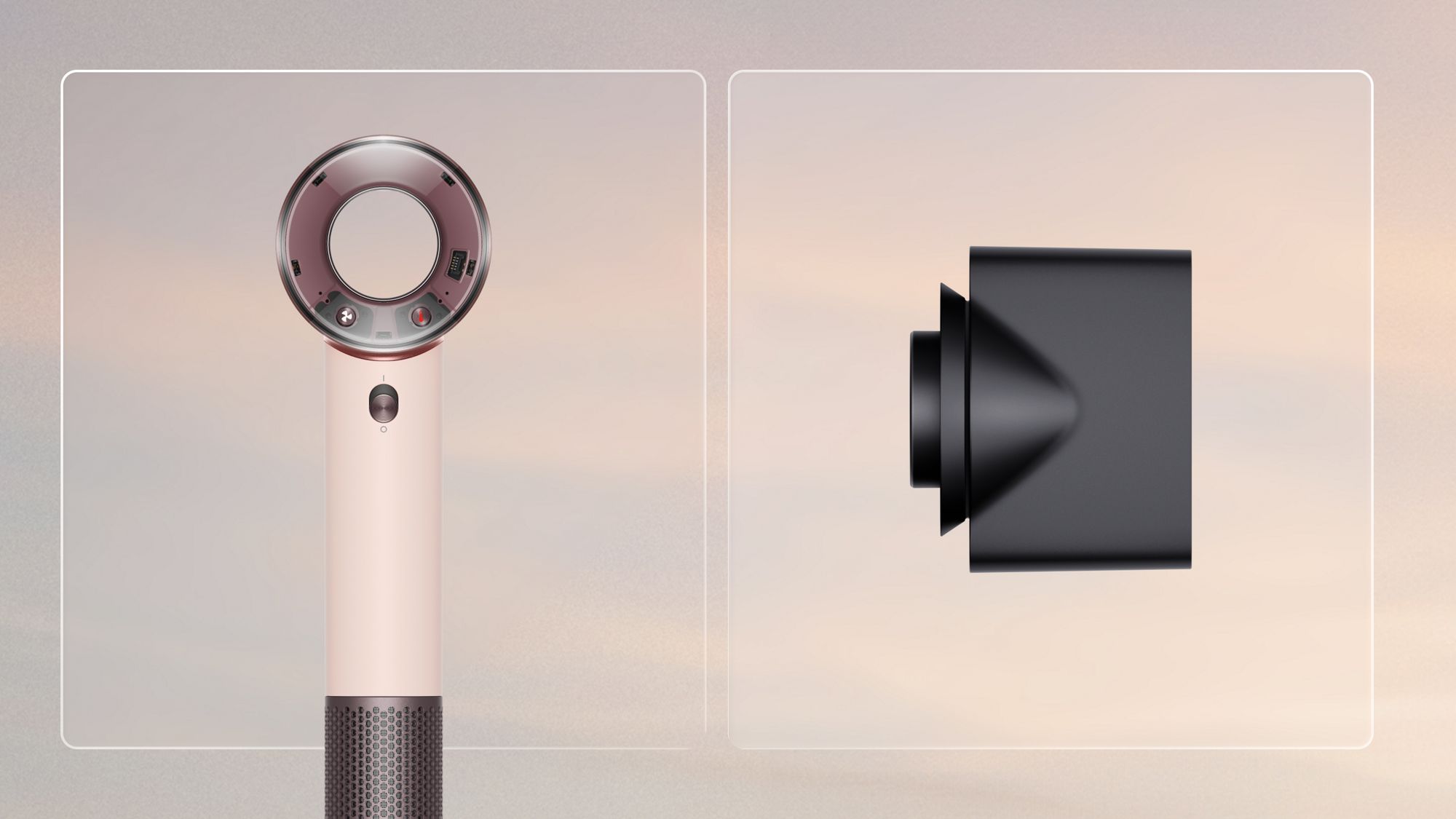Supersonic™ Travel-hårfön – Ceramic Rosa