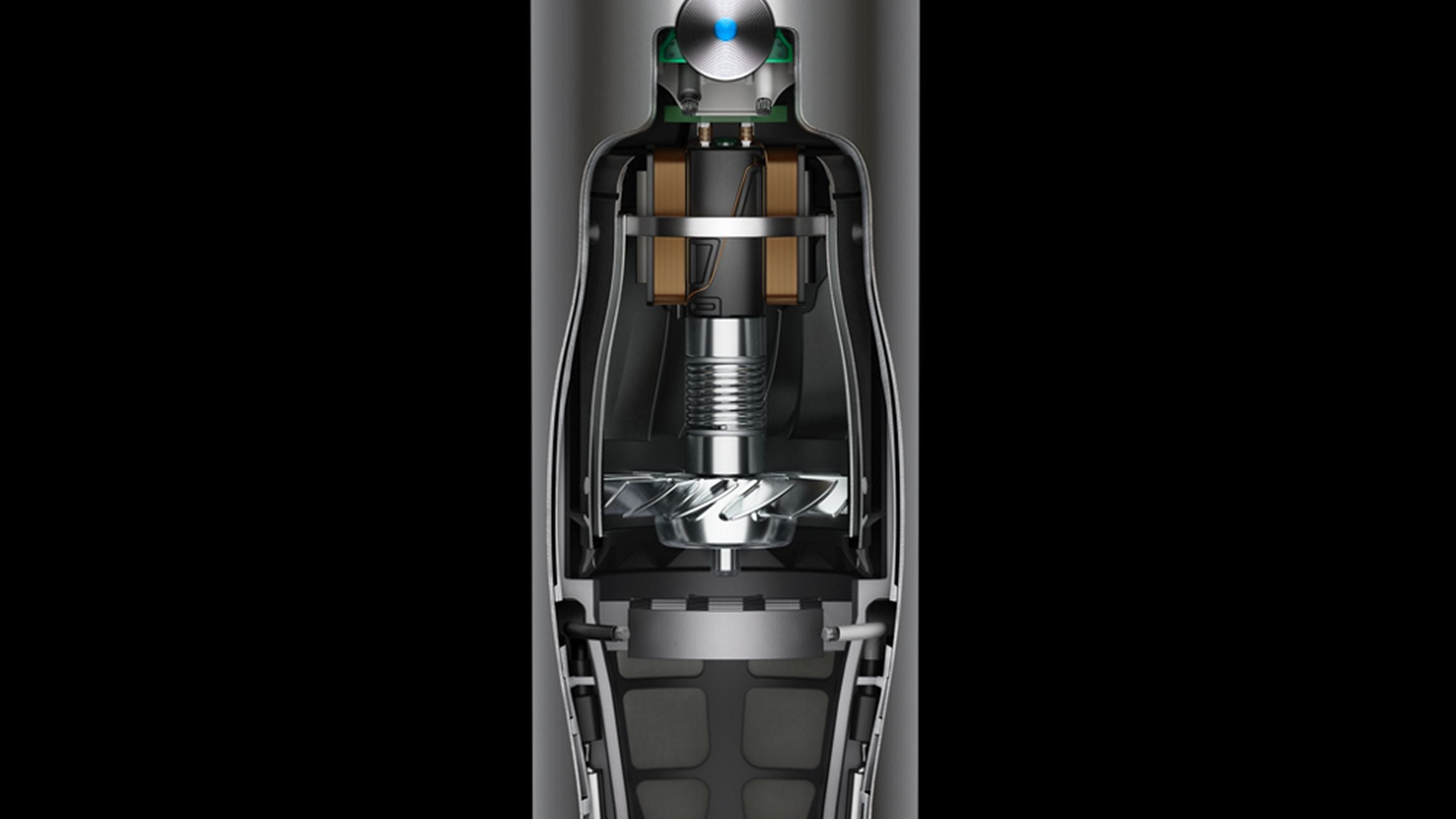 Supersonic™ Origin hårfön i svart och nickel