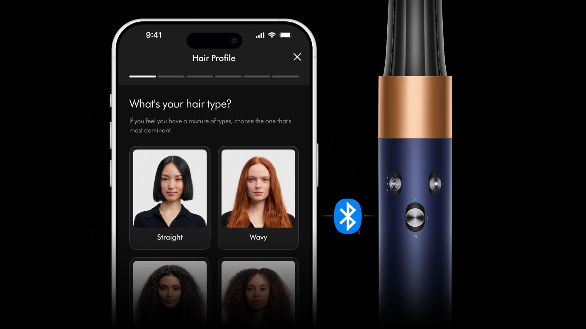 Airwrap i.d.™ Multistylist – Nattblå Koppar
