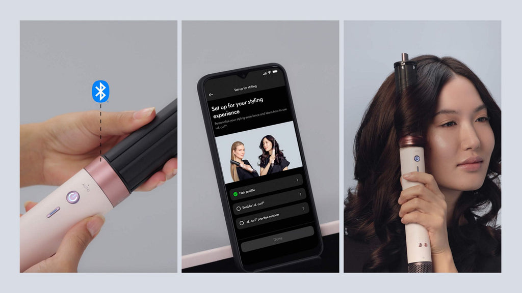 Airwrap Co-anda 2x™ Multistylist – Sammetsröd Guld